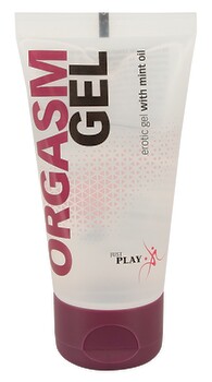 „Orgasm Gel“, Intimmassage-Gel mit Minz-Öl